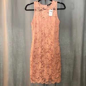 Sleeveless Lace Dress